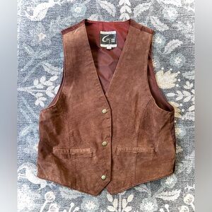 Global Identity Leather Vest